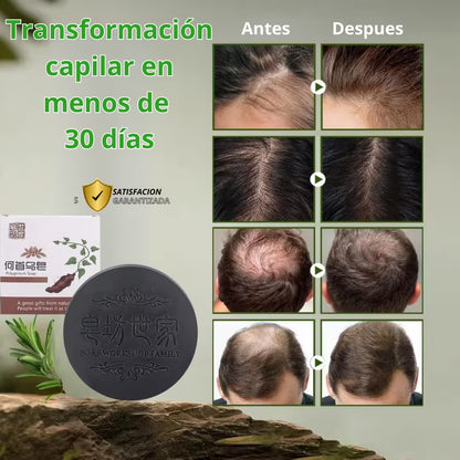 Jabón de Ginseng™ | Elimina las canas y rejuvenece tu cabello