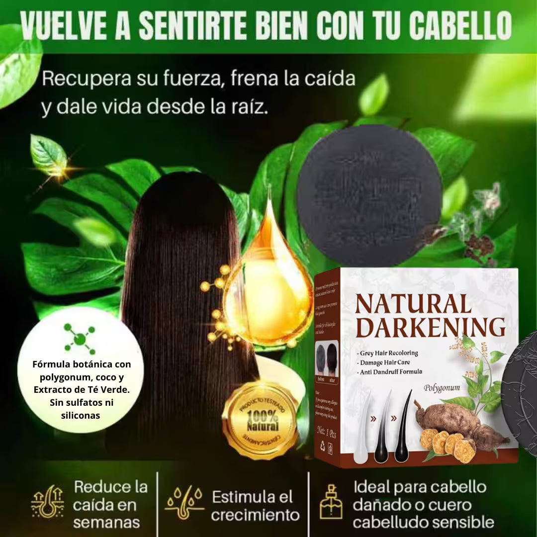 Jabón de Ginseng™ | Elimina las canas y rejuvenece tu cabello