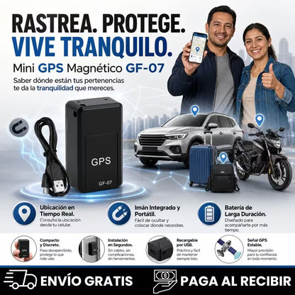 **GPS ProRastreo - Localizador magnético e instantáneo para tu auto🔐**