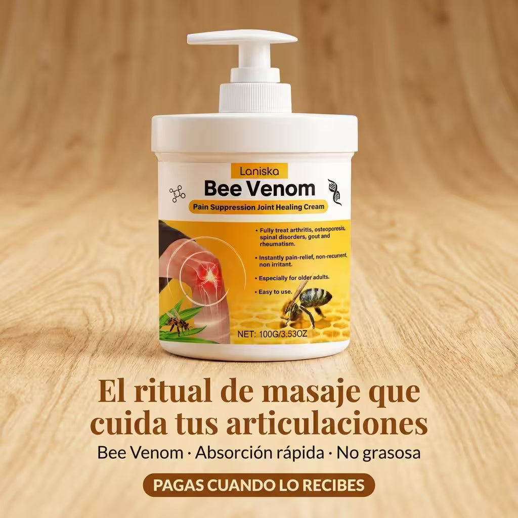 Crema Terapia Articular Bee Venom 100gr El masaje para tus articulaciones