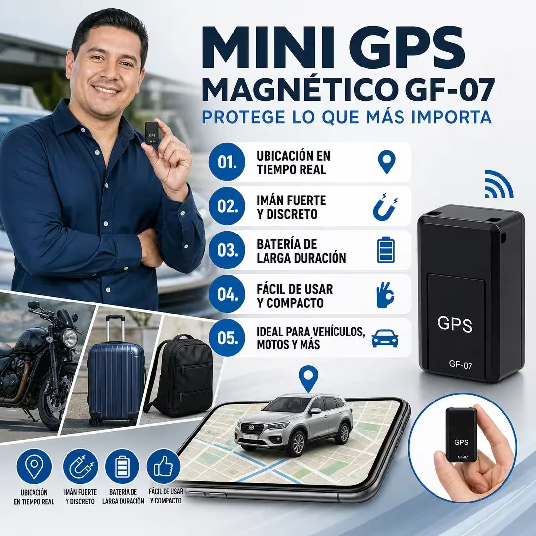 **GPS ProRastreo - Localizador magnético e instantáneo para tu auto🔐**