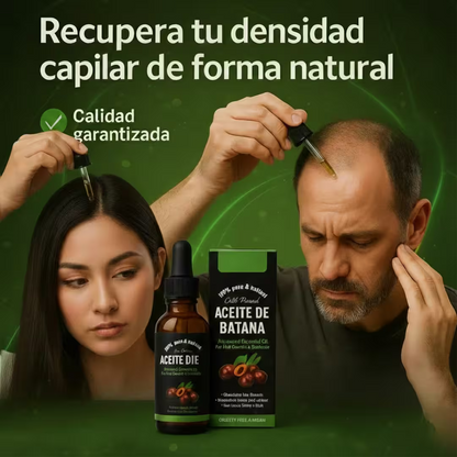 Cabello débil o con caída? Recupera la fuerza y estimula el crecimiento con el Aceite de Batana Puro
