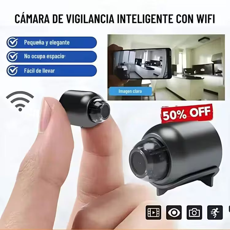 **Cámara mini espía SecureView Mini Spy 🔐**